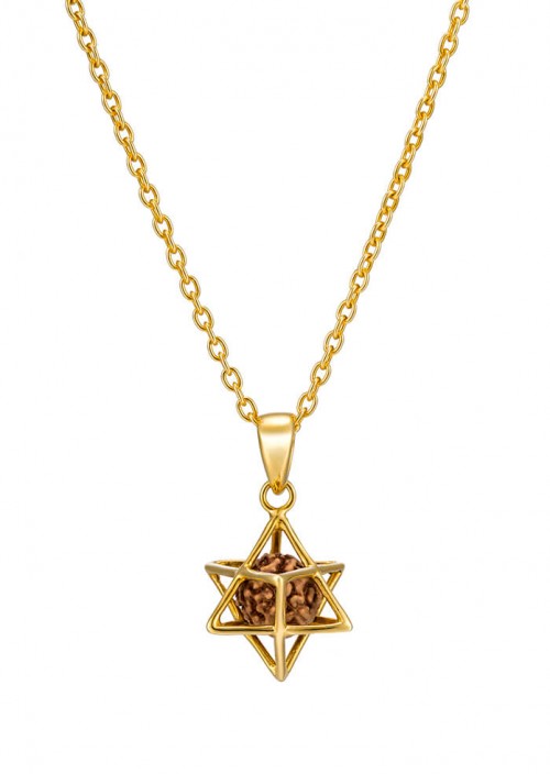 Nakshatra small pendant Gold