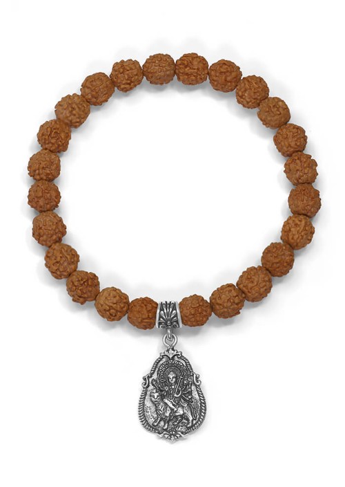 Durga Protection Shakti Bracelet silver