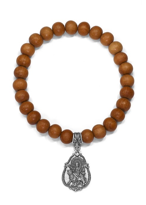 Durga Protection Shakti Bracelet silver