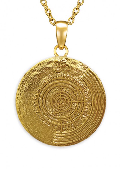 Five Elements Yantra necklace goldplated