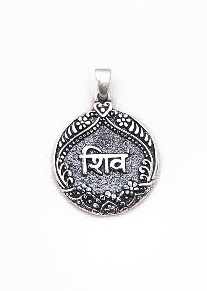 Shiva pendant silver | SHIVALOKA 